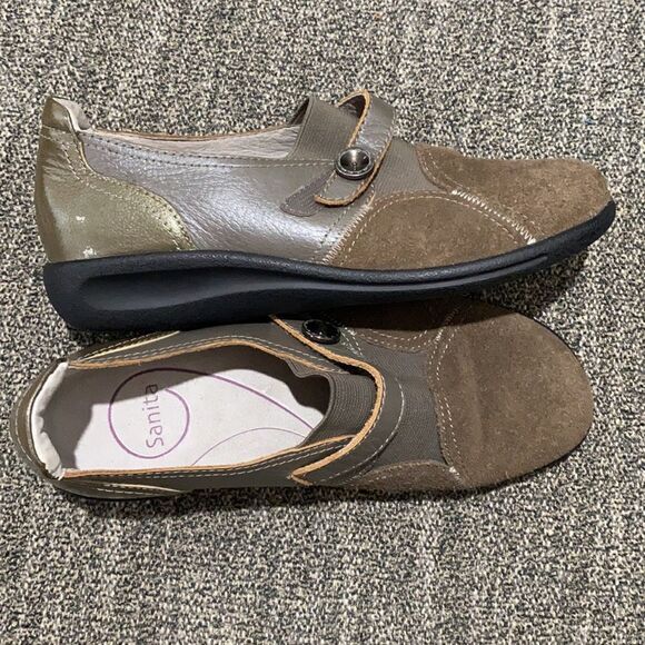 Sanita Freespirit Flossy Suede Mary Jane Shoe - Picture 9 of 12